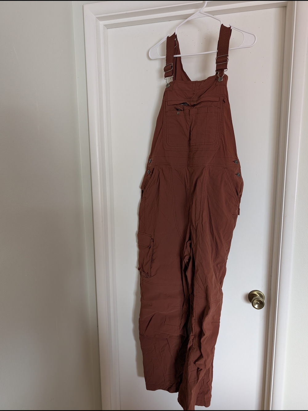 Duluth Trading Co Rust Overalls with Utility Pockets - Picture 5 of 5